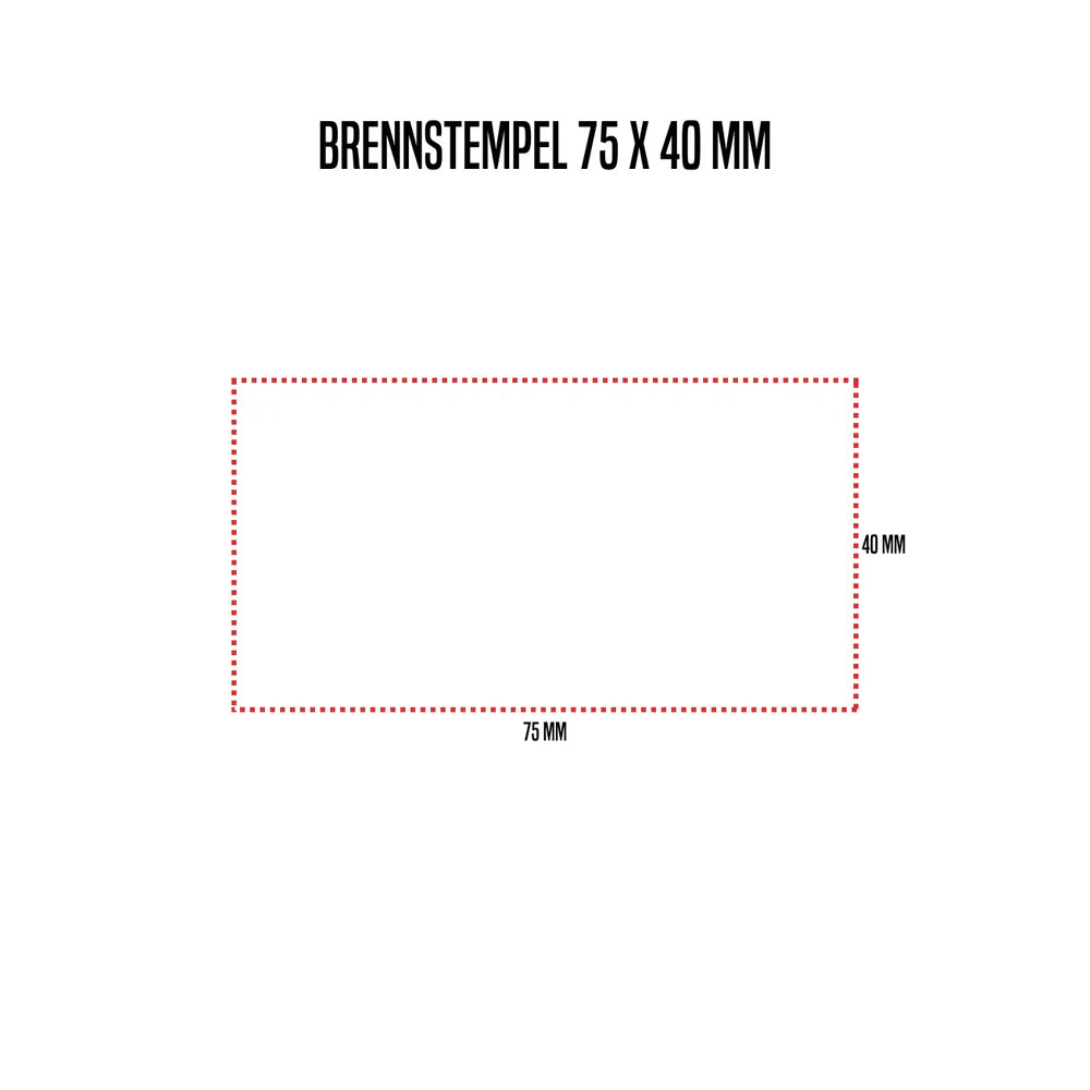 Geregelter Brennstempel mit Gravur