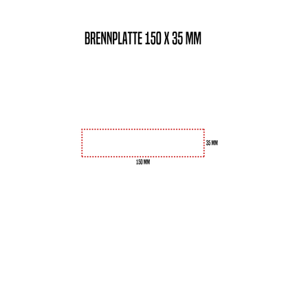 Plaque de combustion ALK avec gravure