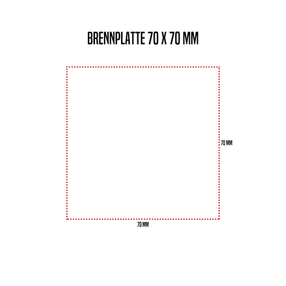 Plaque de combustion ALK avec gravure