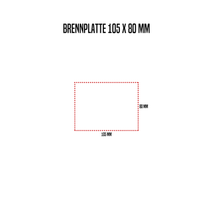 Plaque de combustion HLP avec gravure