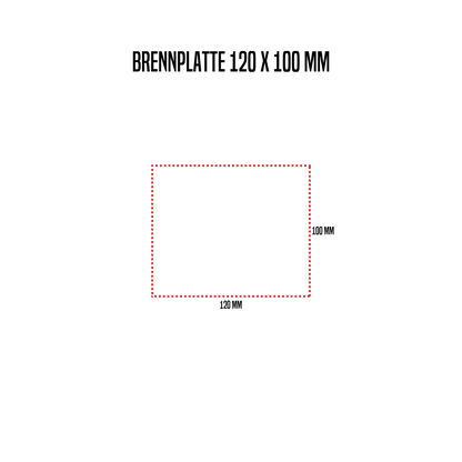 Plaque de combustion HLP avec gravure