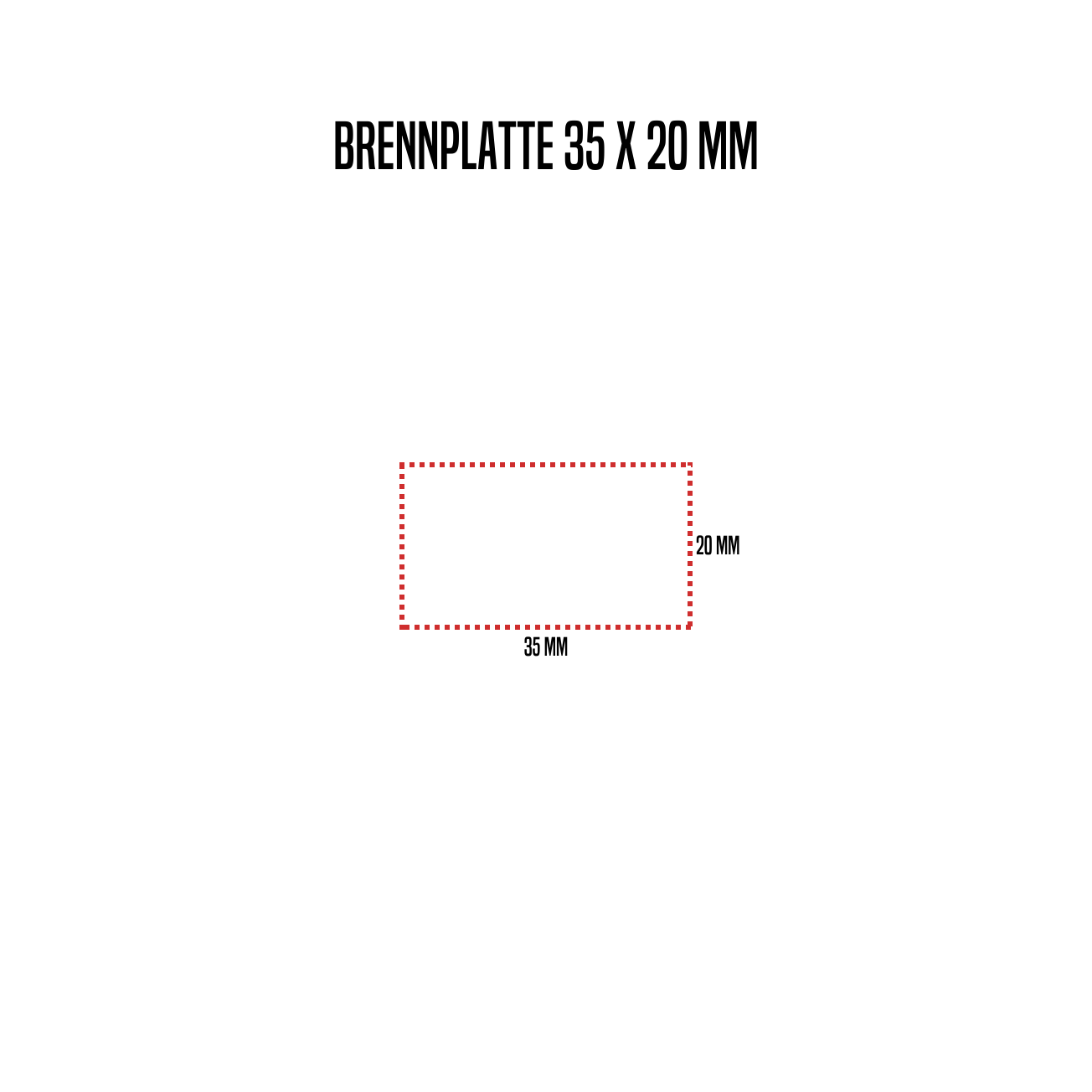 Plaque de combustion ALK avec gravure