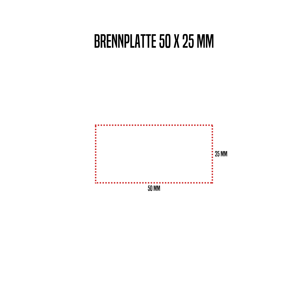 Plaque de combustion ALK avec gravure