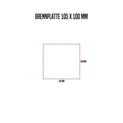 Plaque de combustion HLP avec gravure