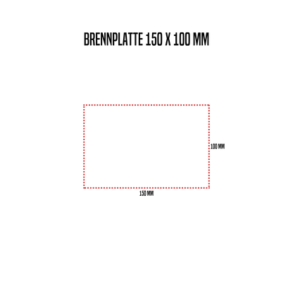 Plaque de combustion série S avec gravure