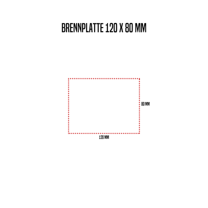 Plaque de combustion HLP avec gravure