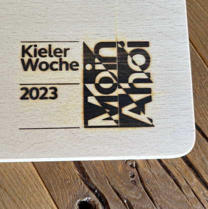 Cutting board beech "Kiel Week 2023" 